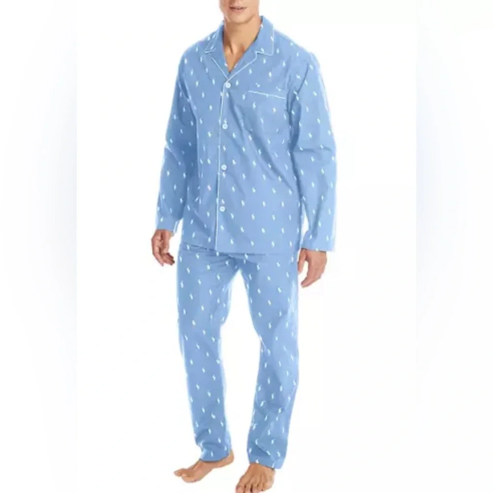 Polo Ralph Lauren All Over Polo Player Pajama Set